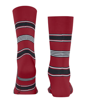 Scarlet Marina Striped Socks