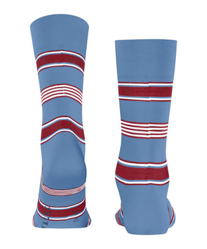 Sky Marina Striped Socks