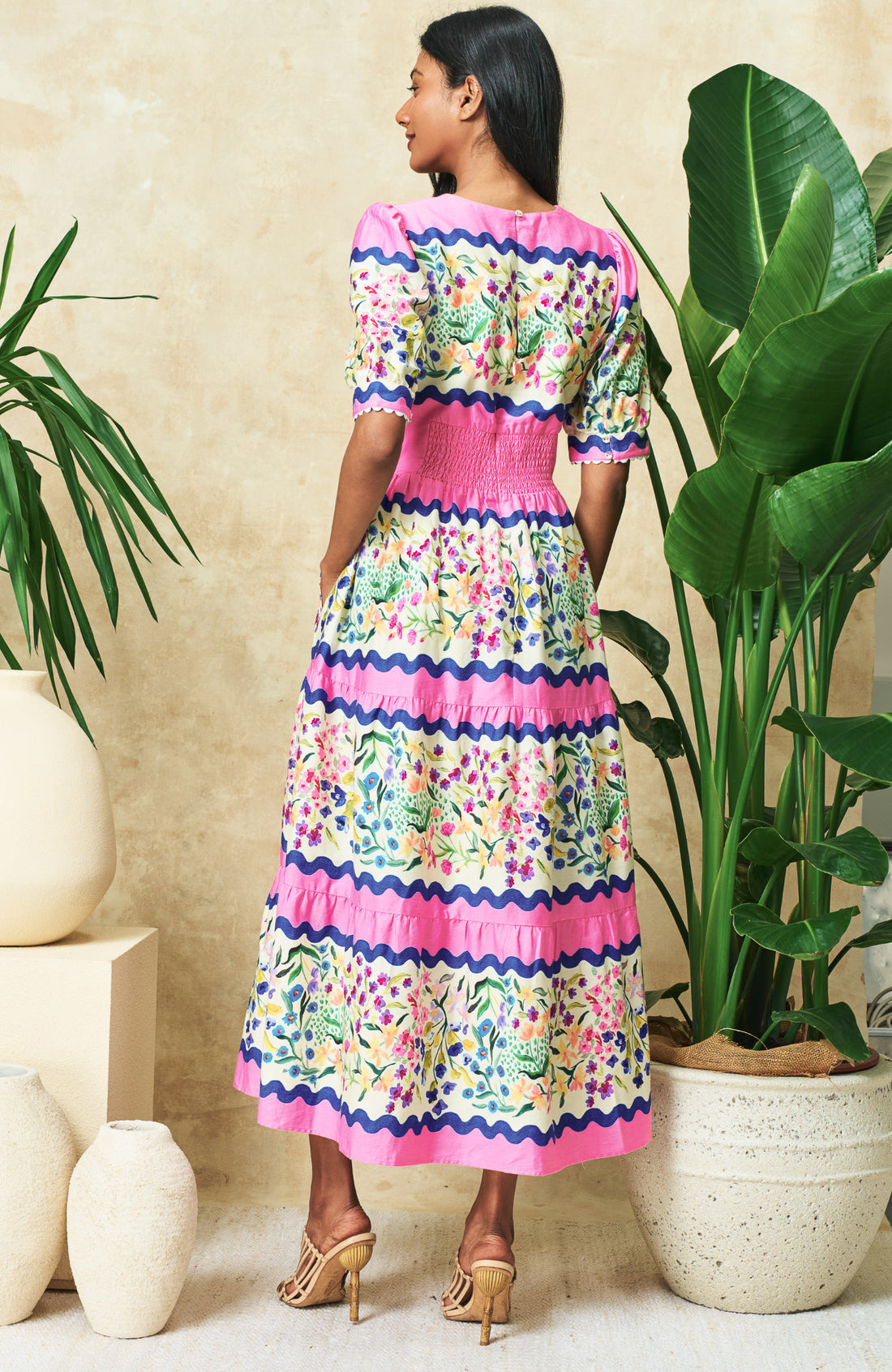 Pink Meredith Tea Dress