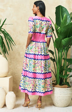 Load image into Gallery viewer, Pink Meredith Tea Dress
