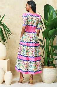 Pink Meredith Tea Dress