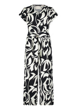 Load image into Gallery viewer, Navy Wide Leg Jumpsuit
