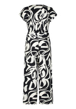 Load image into Gallery viewer, Navy Wide Leg Jumpsuit
