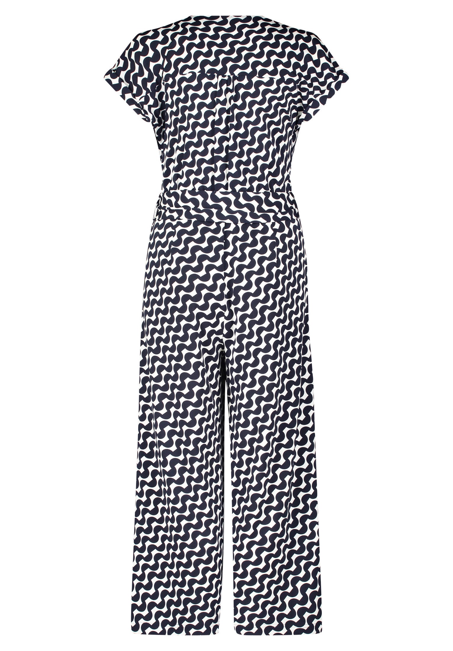 Navy Wide Leg Jumpsuit