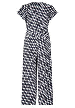 Load image into Gallery viewer, Navy Wide Leg Jumpsuit
