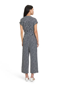 Navy Wide Leg Jumpsuit