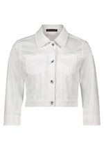Load image into Gallery viewer, White Cropped Jacket
