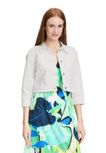 Load image into Gallery viewer, White Cropped Jacket
