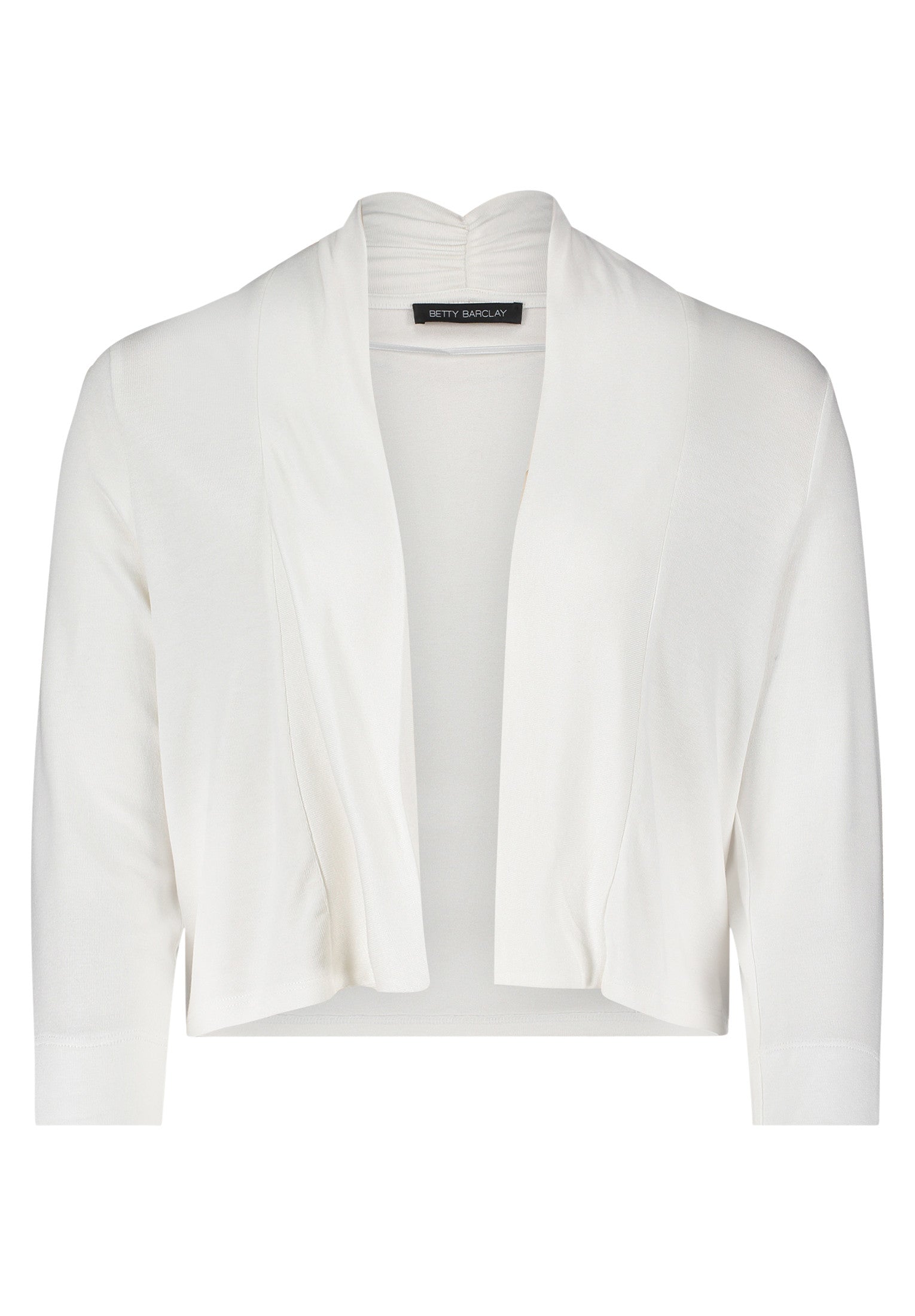 Cream Cropped Cardigan