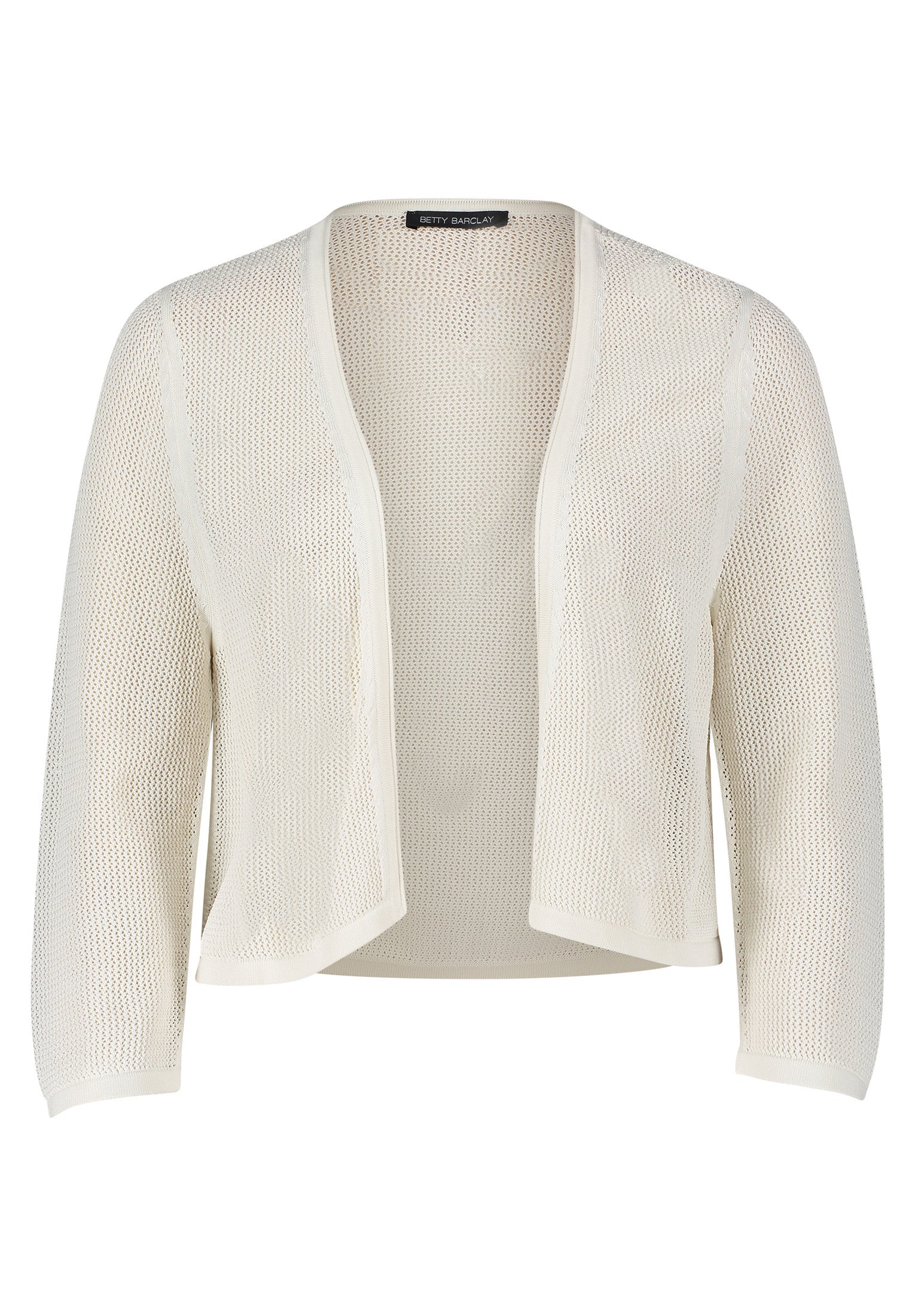 Cream Open Knit Cardigan