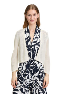 Cream Open Knit Cardigan