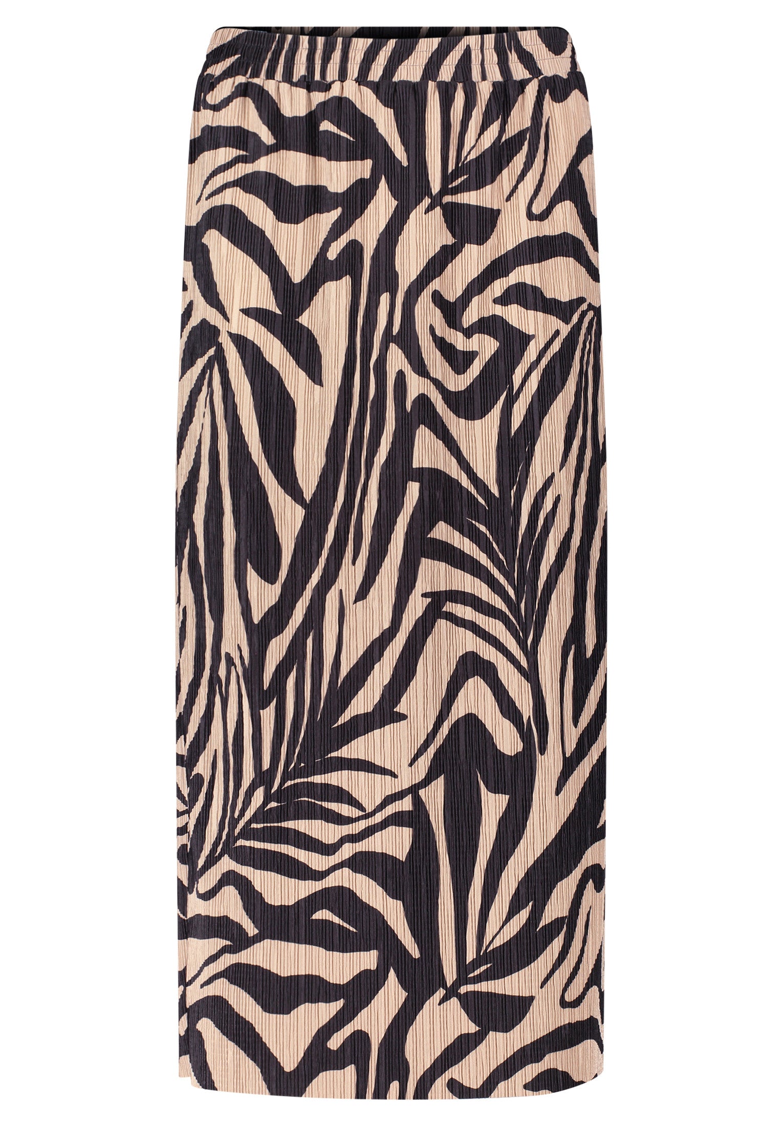 Animal Print Midi Skirt