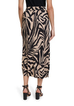 Load image into Gallery viewer, Animal Print Midi Skirt
