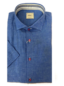 Blue Linen Shirt