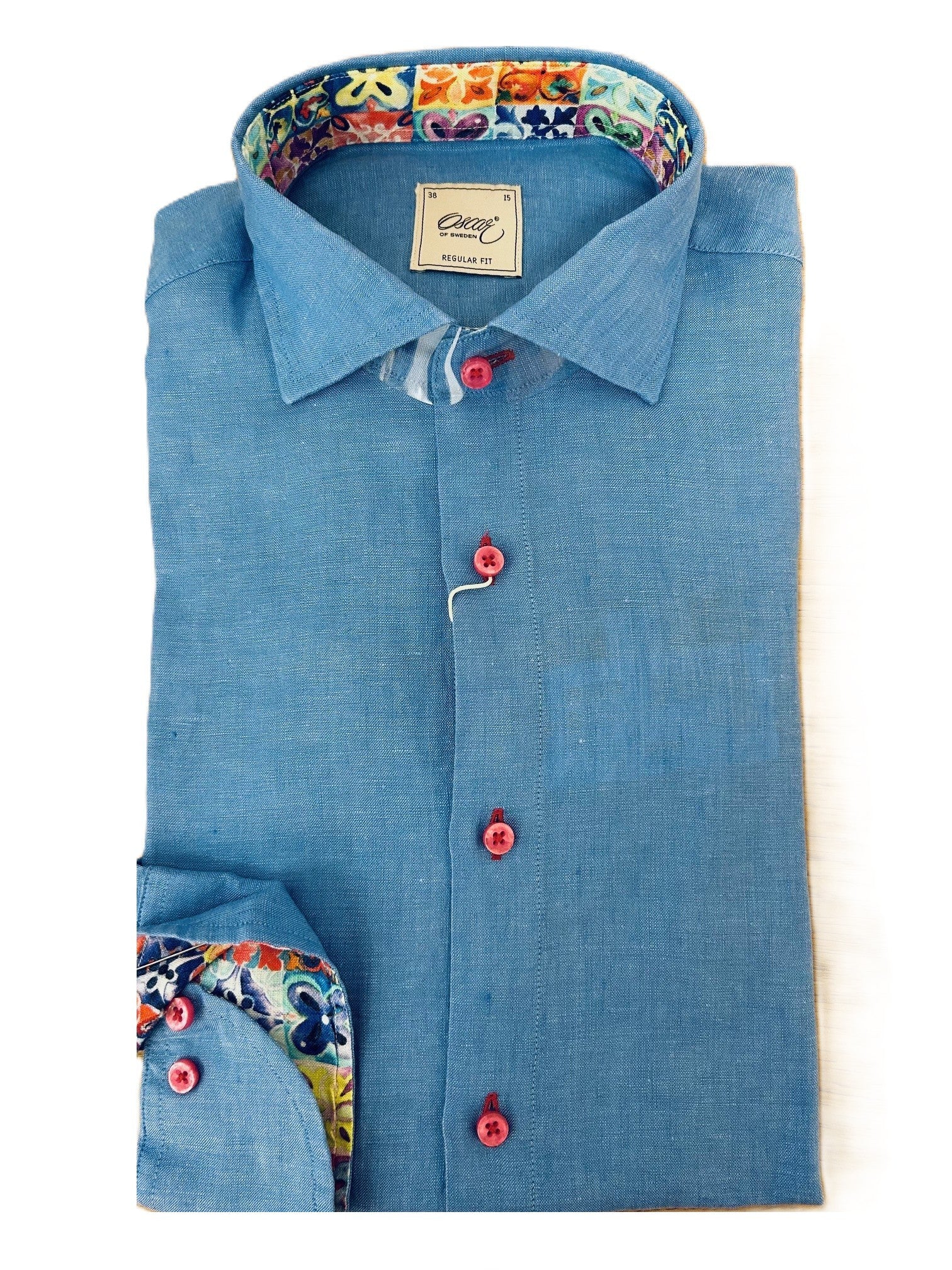 Blue Linen Shirt