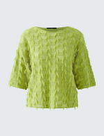 Load image into Gallery viewer, Green Fringe Detail Pullover
