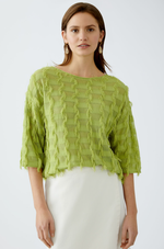 Load image into Gallery viewer, Green Fringe Detail Pullover
