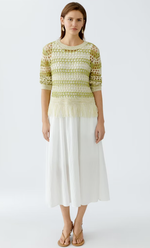 Load image into Gallery viewer, Green Openwork Jumper
