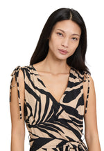 Load image into Gallery viewer, Animal Print Maxi Dress
