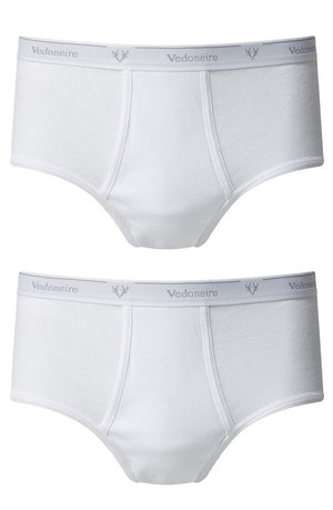 Two Pack Briefs White