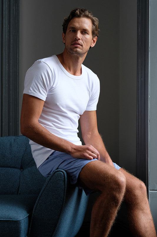 White Interlock T-Shirt