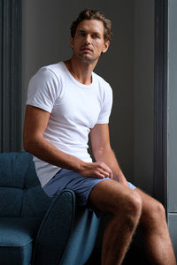 White Interlock T-Shirt