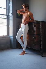 Load image into Gallery viewer, White Thermal Long Johns
