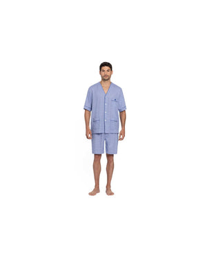 Sky Pyjama Shorts Set