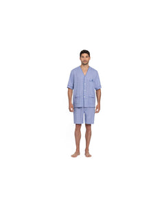 Sky Pyjama Shorts Set