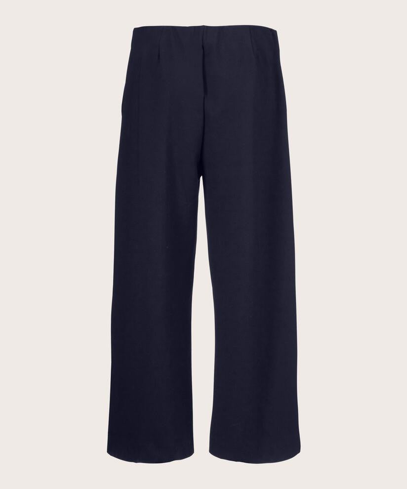 Navy Jersey Culottes