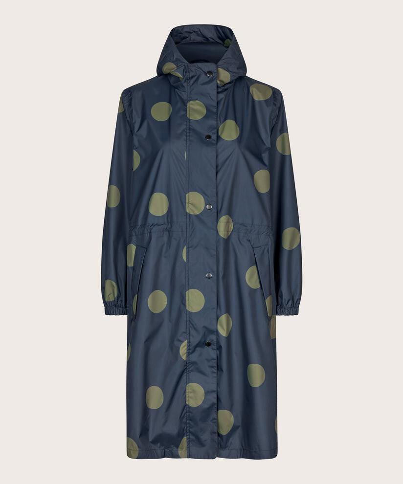 Navy Rain Coat