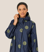 Load image into Gallery viewer, Navy Rain Coat
