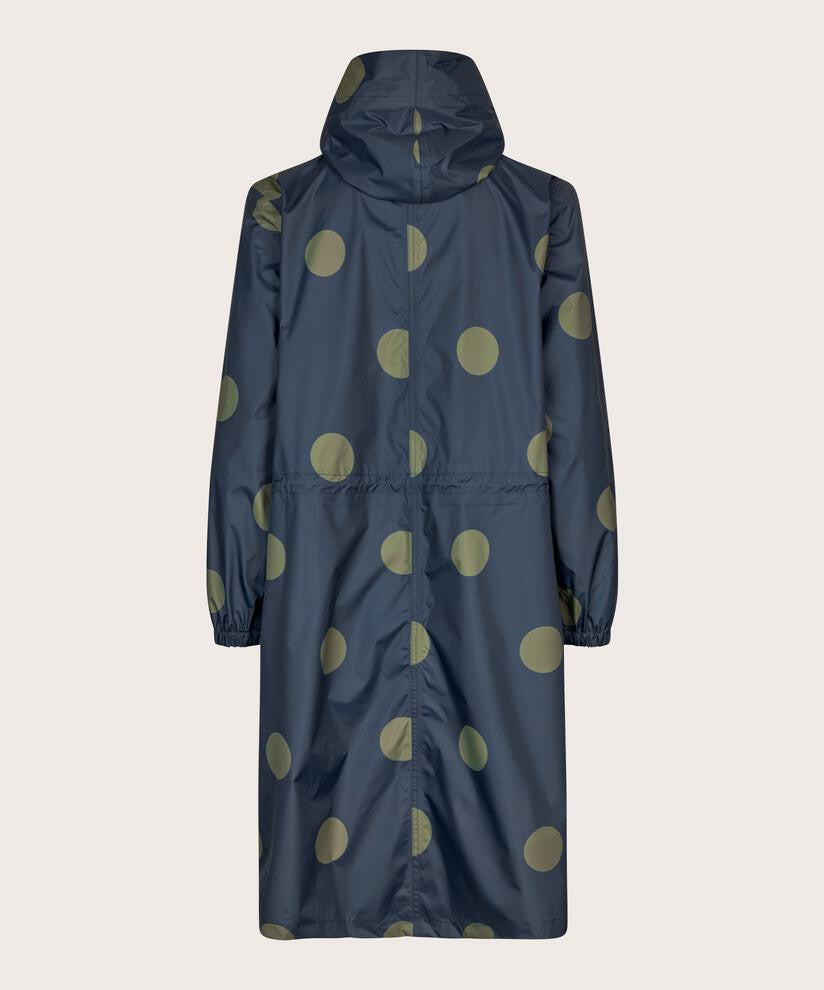 Navy Rain Coat