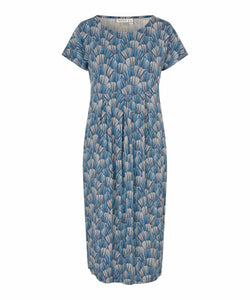 Blue Jersey Dress