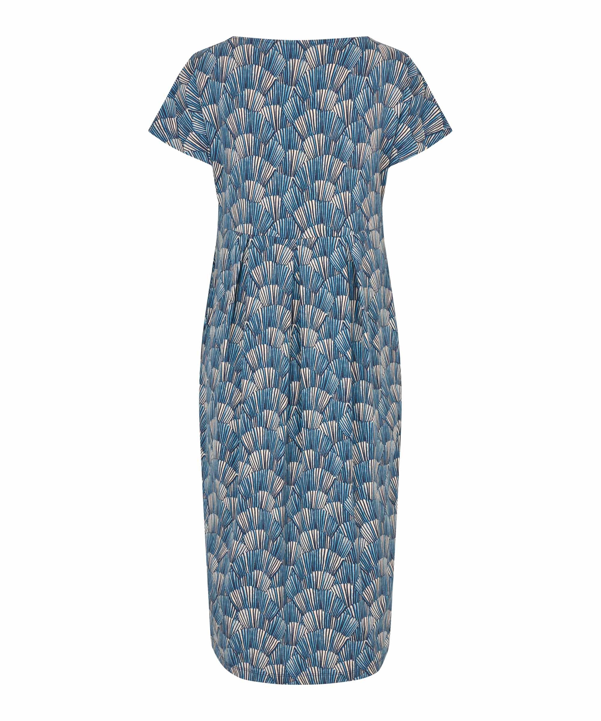 Blue Jersey Dress