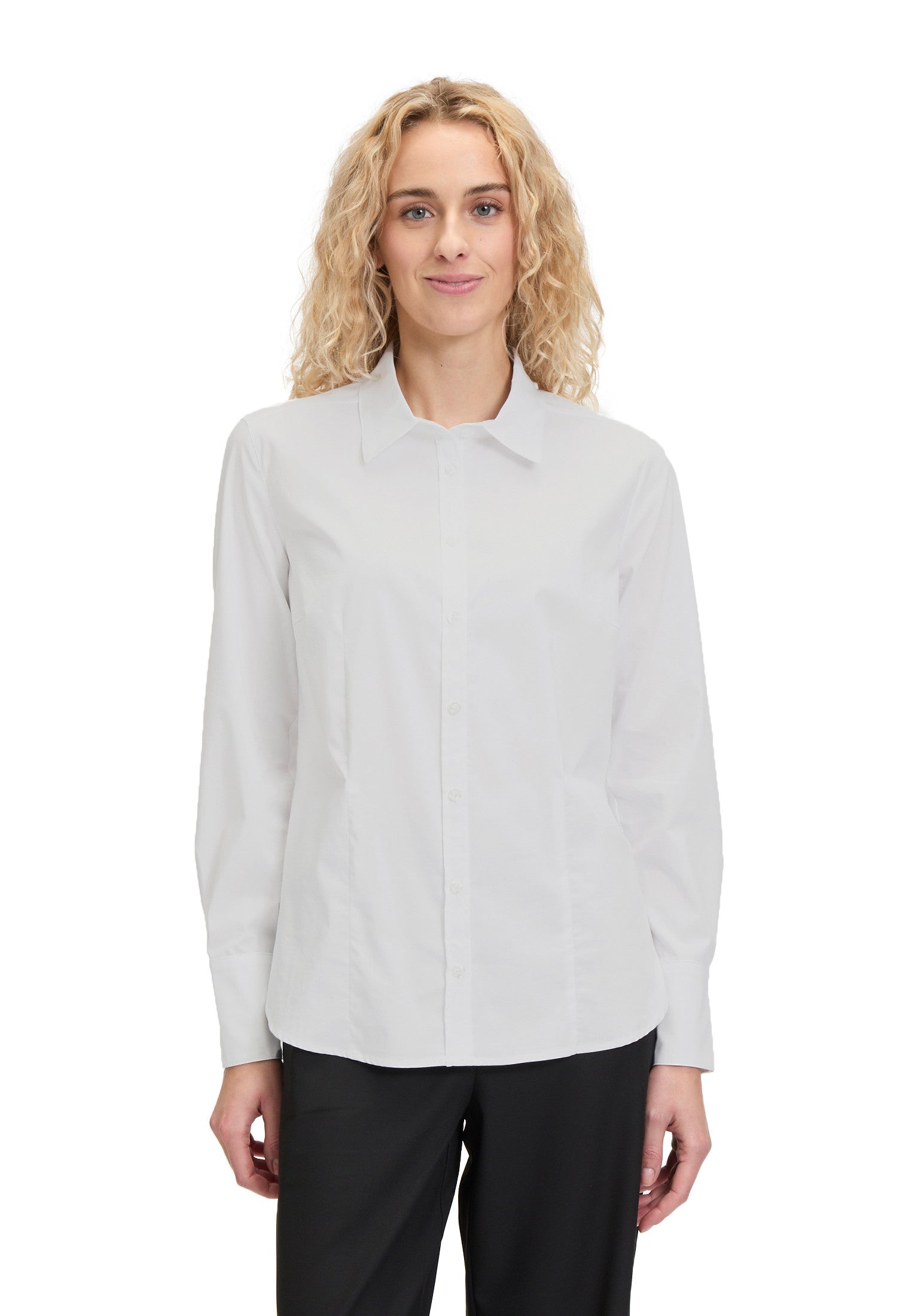 White Casual Fit Shirt