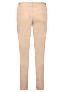 Beige Slim Fit Jeans
