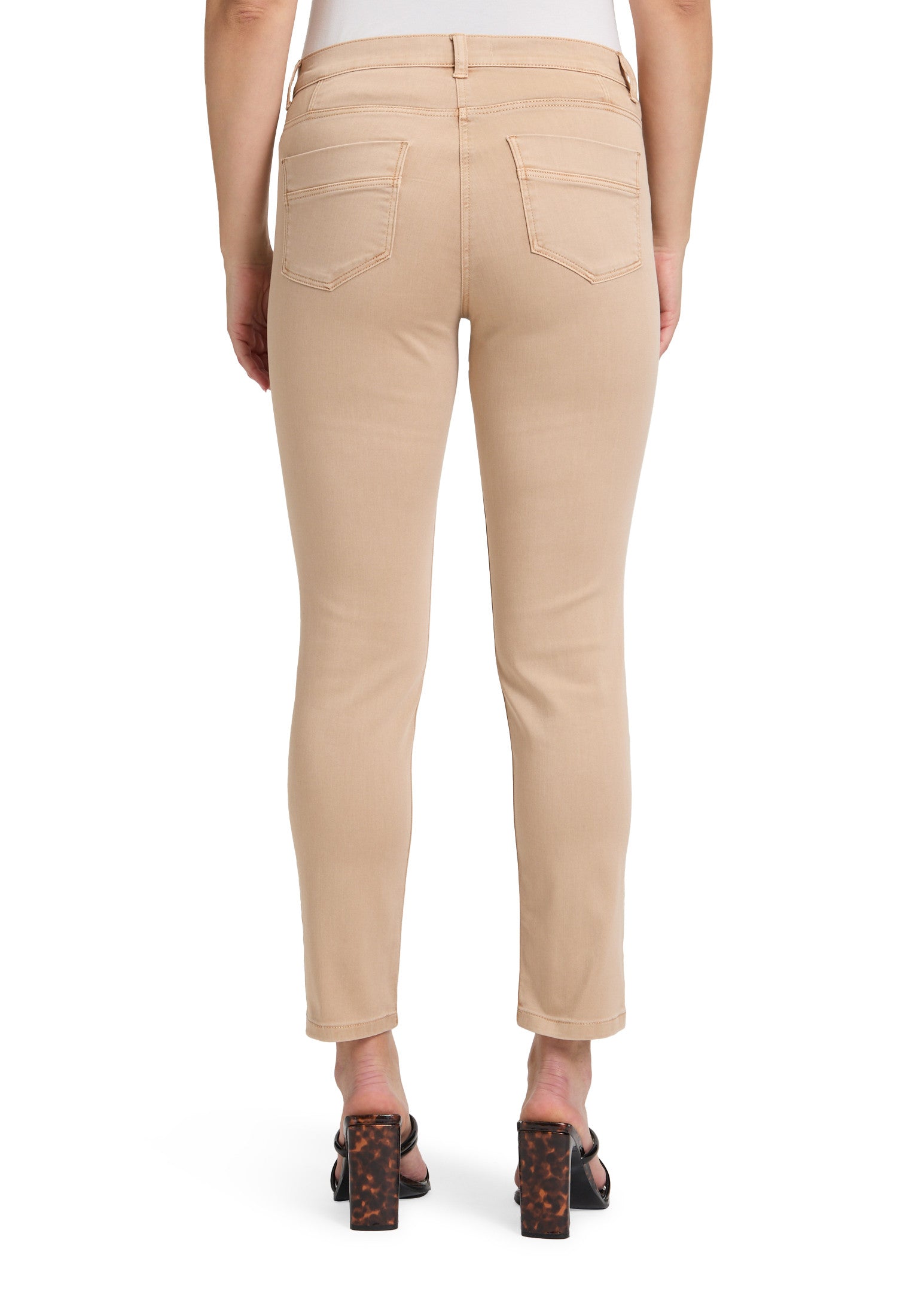 Beige Slim Fit Jeans