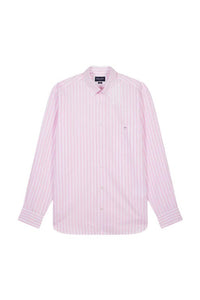 Pink Block Striped Shirt