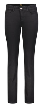 Load image into Gallery viewer, Black Straight Fit Jeans, 28&quot; Length
