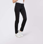 Load image into Gallery viewer, Black Straight Fit Jeans, 28&quot; Length
