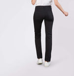 Load image into Gallery viewer, Black Straight Fit Jeans, 28&quot; Length
