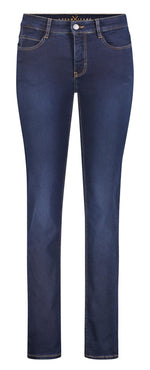 Load image into Gallery viewer, Navy Straight Fit Jeans, 30&quot; Length
