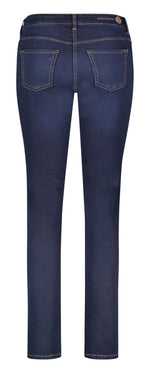 Load image into Gallery viewer, Navy Straight Fit Jeans, 30&quot; Length
