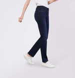 Load image into Gallery viewer, Navy Straight Fit Jeans, 30&quot; Length

