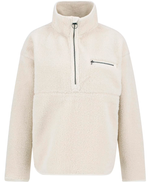 Load image into Gallery viewer, Ecru Fleece Overlayer
