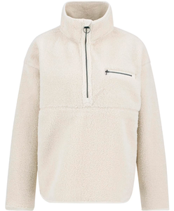 Ecru Fleece Overlayer