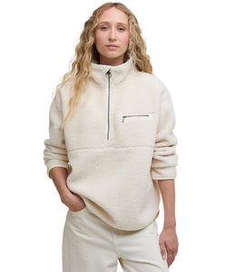 Ecru Fleece Overlayer
