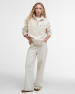 Load image into Gallery viewer, Ecru Fleece Overlayer

