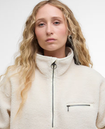 Load image into Gallery viewer, Ecru Fleece Overlayer
